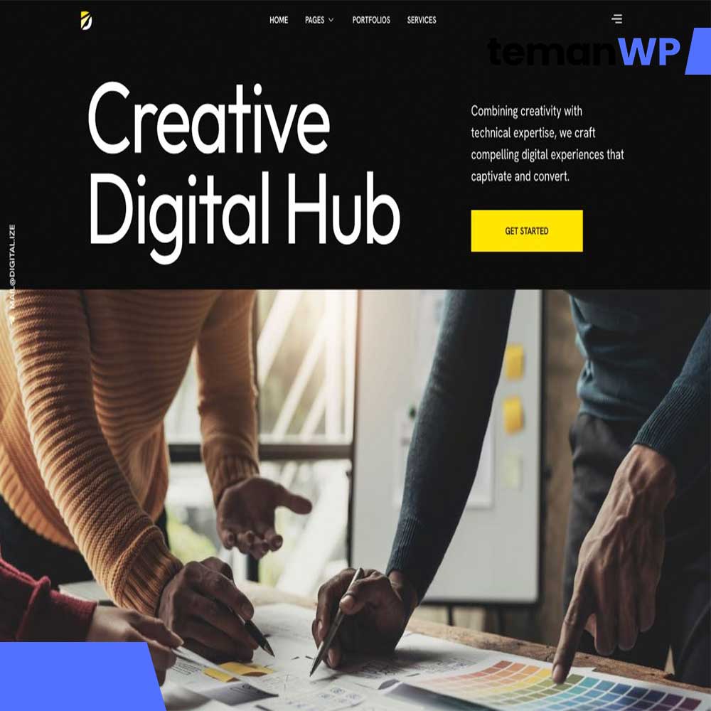 Digitalize - Creative Digital Agency & Portfolios Elementor Template Kit