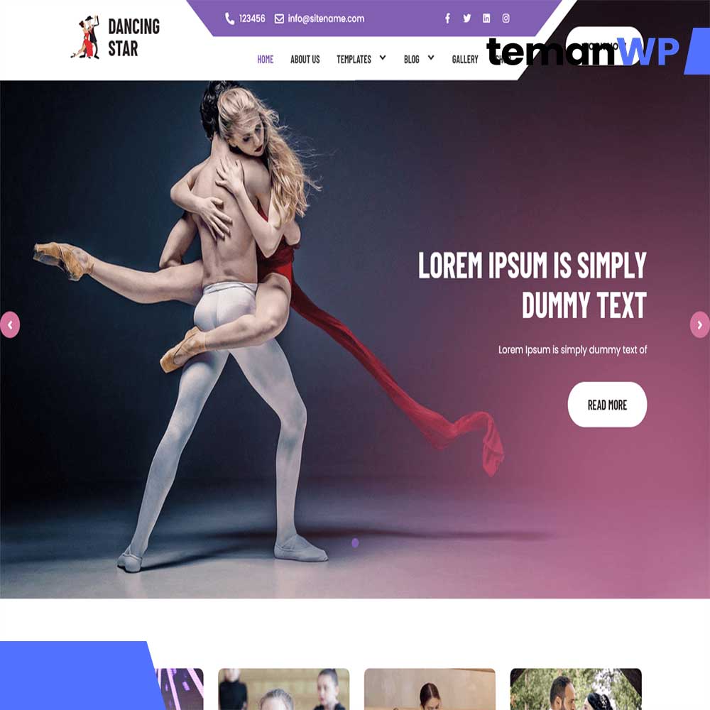 Dancing Star.1.0 - Theme WordPress