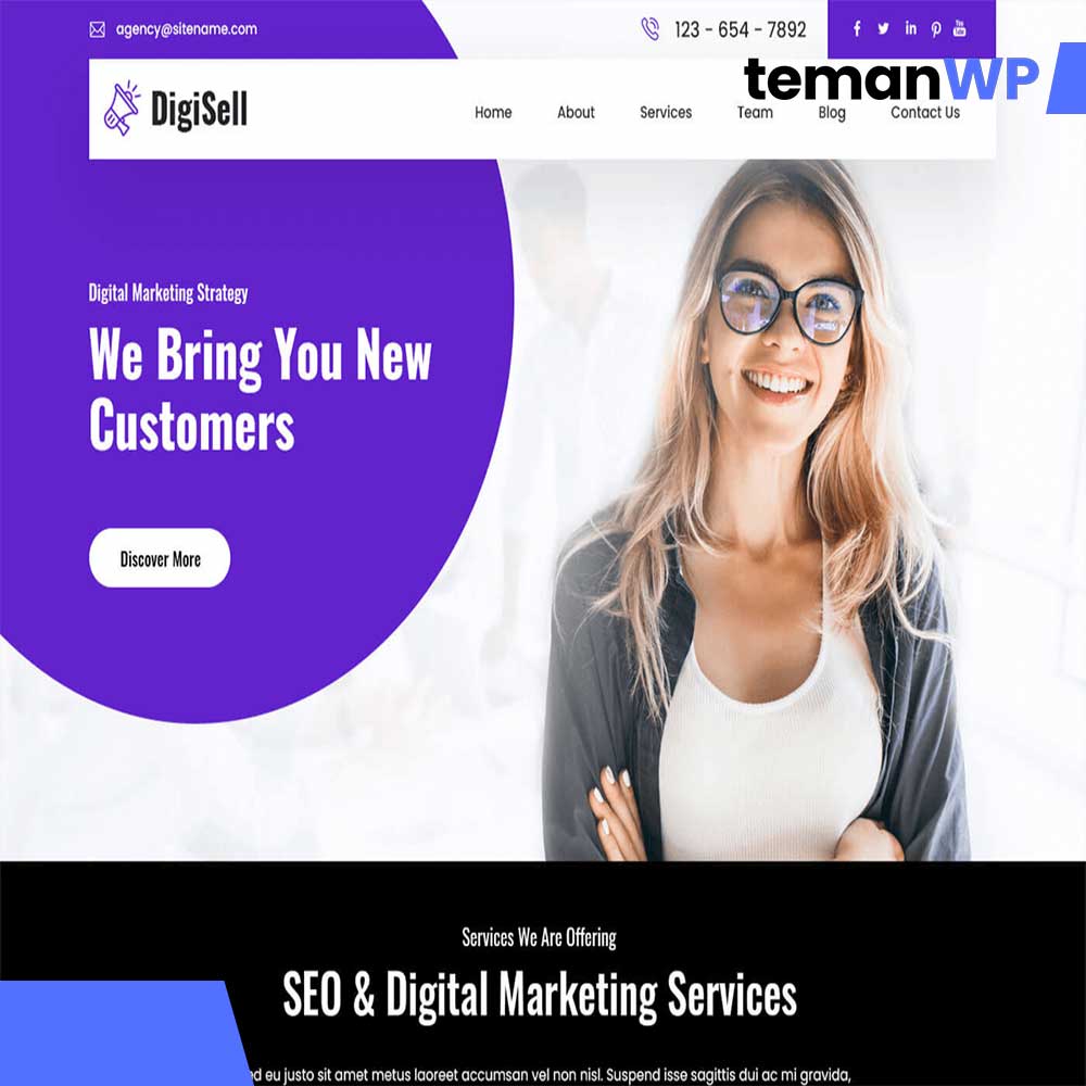 Digisell FSE.1.1 - Theme WordPress