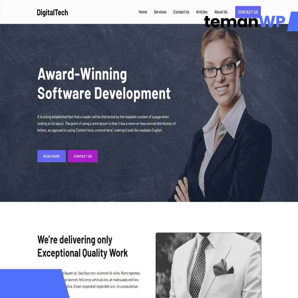 DigitalTech - Theme WordPress