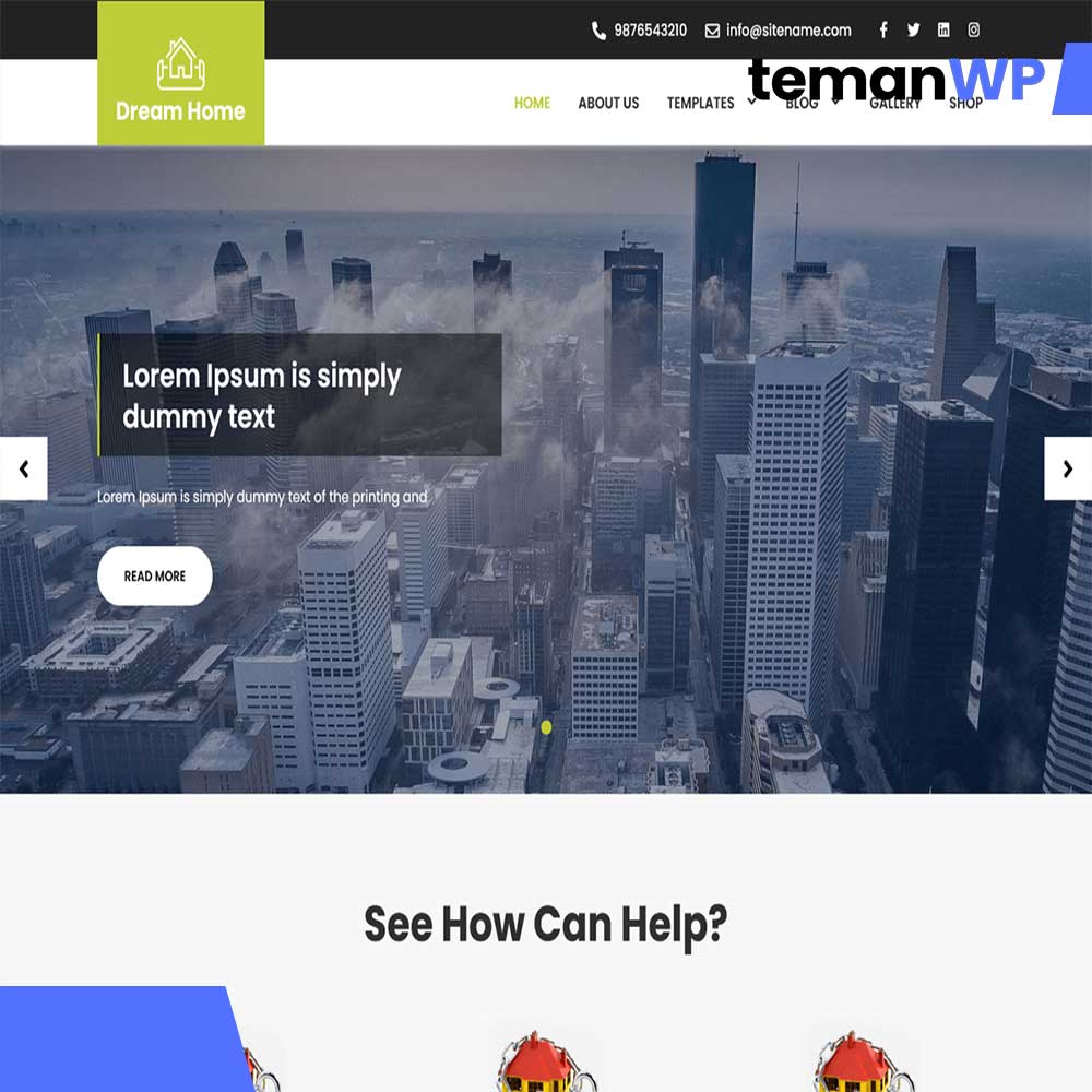 Dream Home.1.0 - Theme WordPress