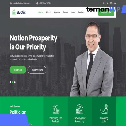 Elvotix FSE.1.1 – Theme WordPress