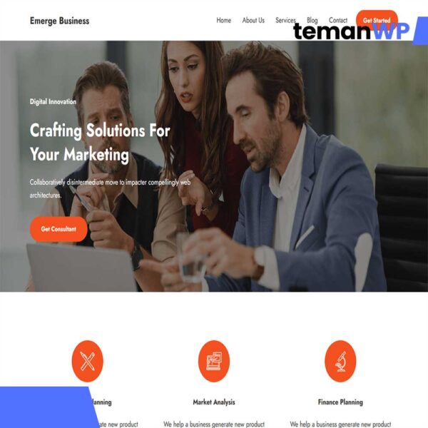 Emerge Business – Theme WordPress
