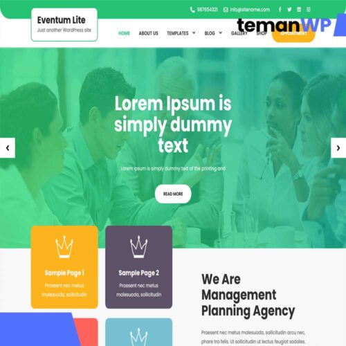 Eventum Lite.1.0 – Theme WordPress