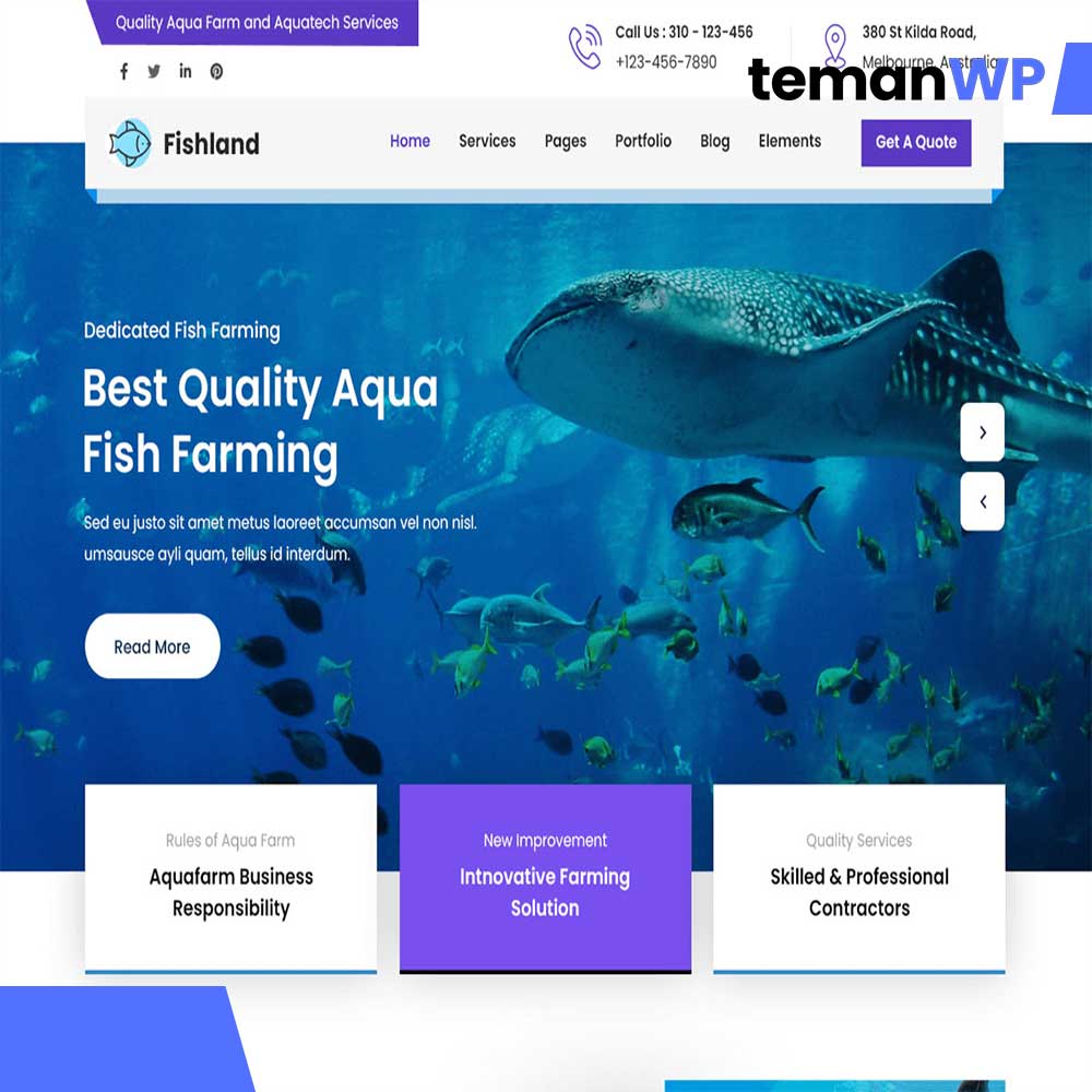 Fishland FSE.1.1 – Theme WordPress