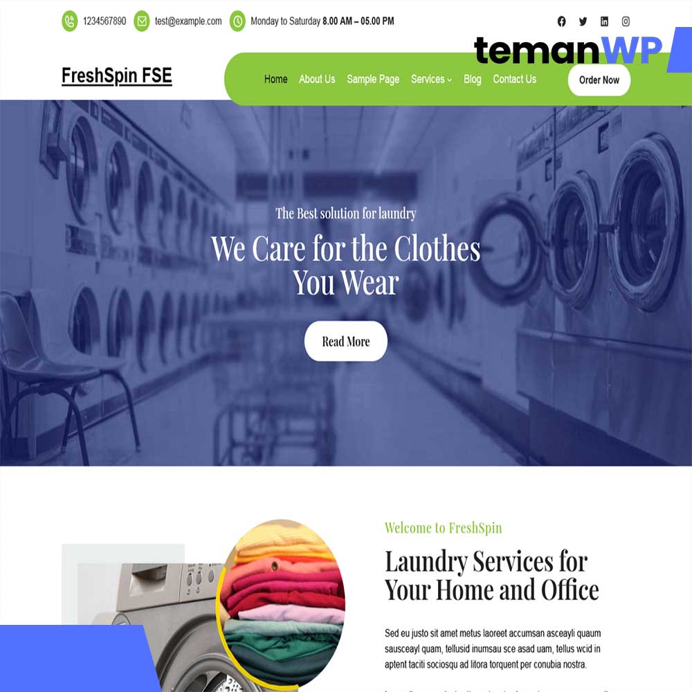 Freshspin FSE.1.0 – Theme WordPress