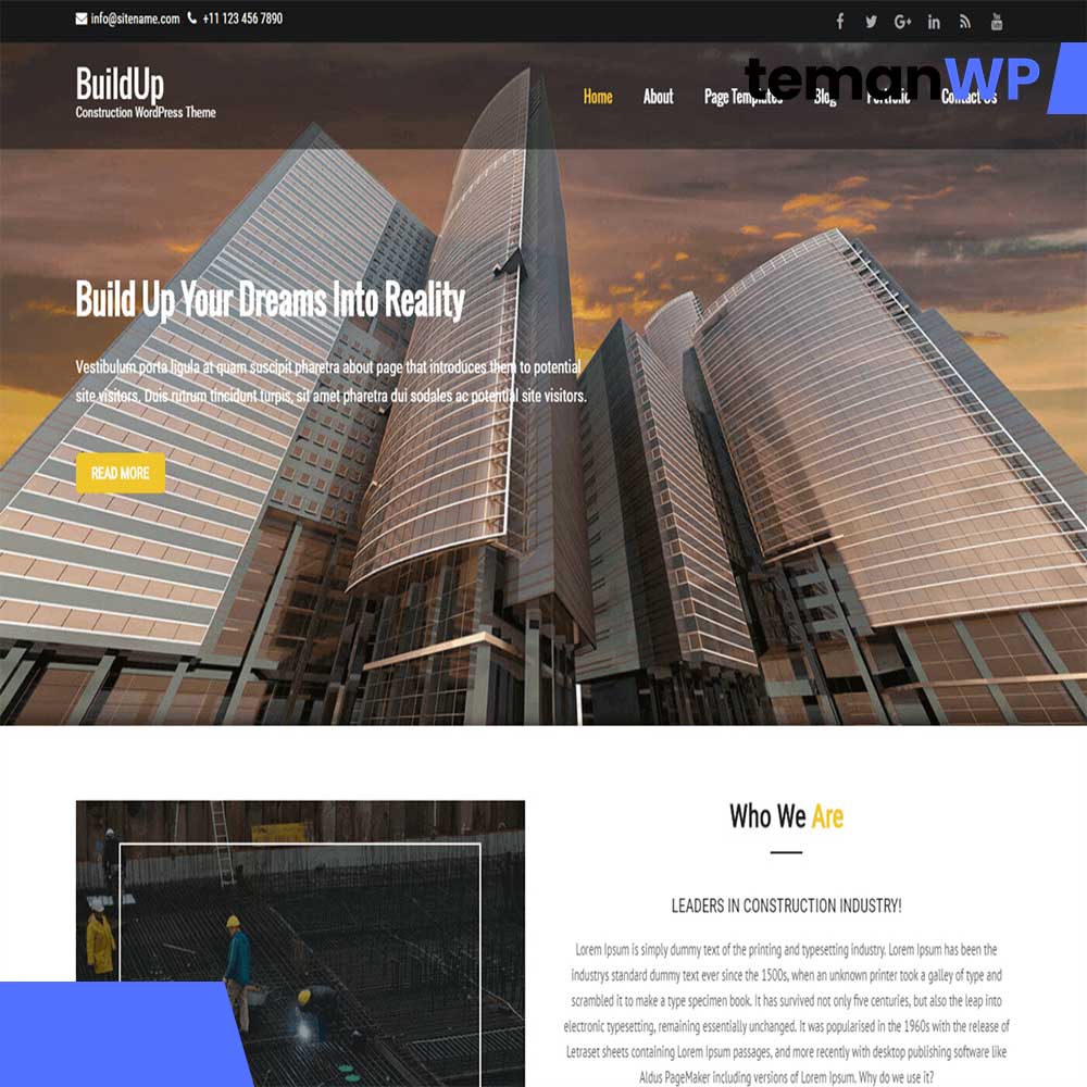 Buildup.1.2.2 - Theme WordPress