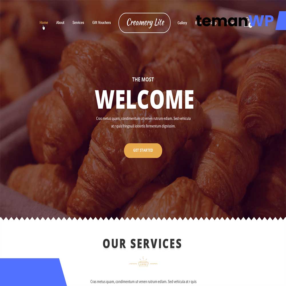 Creamery Lite.1.1.0 - Theme WordPress
