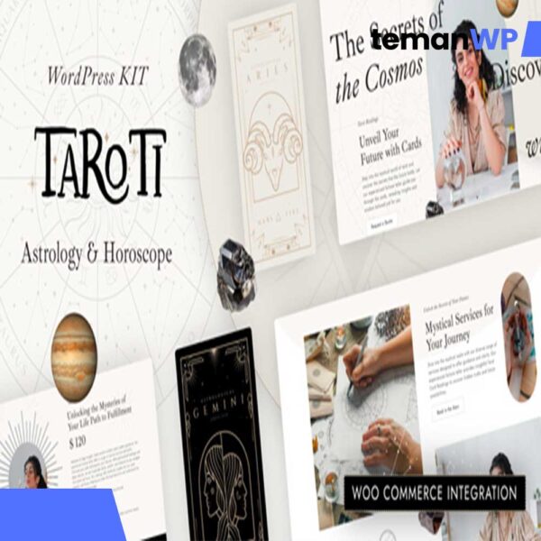 Taroti - Astrology & Horoscope Elementor Pro Template Kit