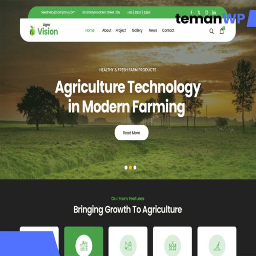 Agrovision FSE.1.0 - Theme WordPress