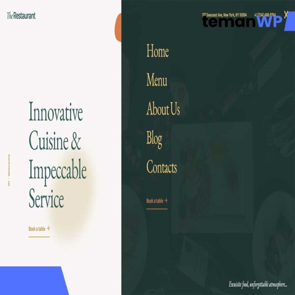 The Restaurant - Elementor Pro Template Kit