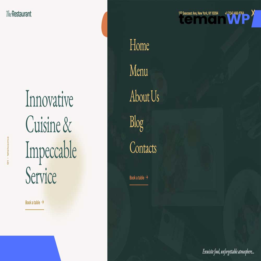 The Restaurant - Elementor Pro Template Kit