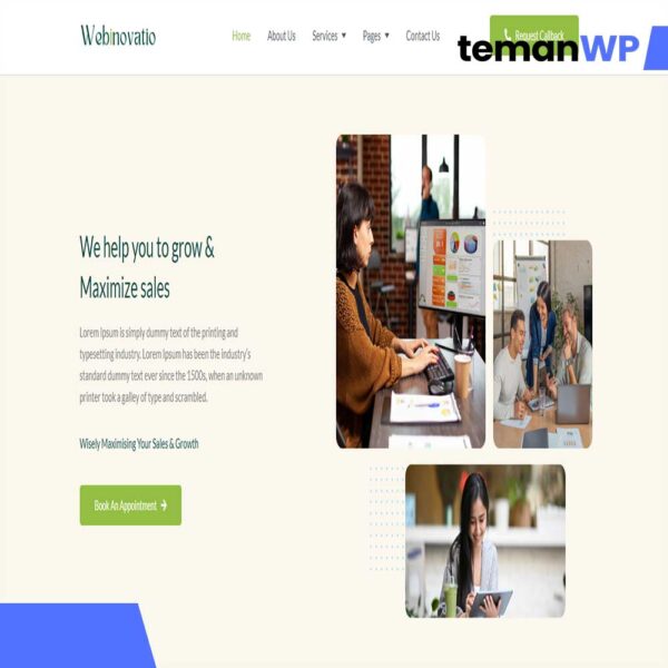 Webinovatio - Modern IT Services Elementor Pro Template Kit