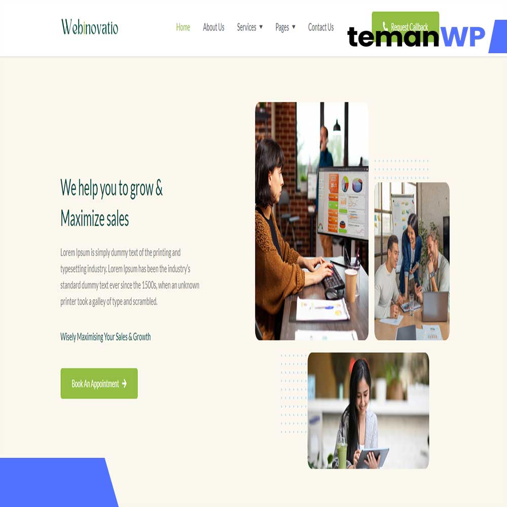 Webinovatio - Modern IT Services Elementor Pro Template Kit