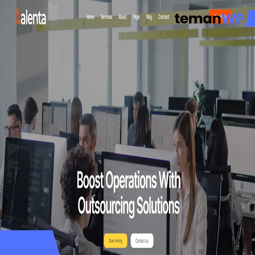 Talenta - Human Resources & Recruitment Agency Elementor Template Kit
