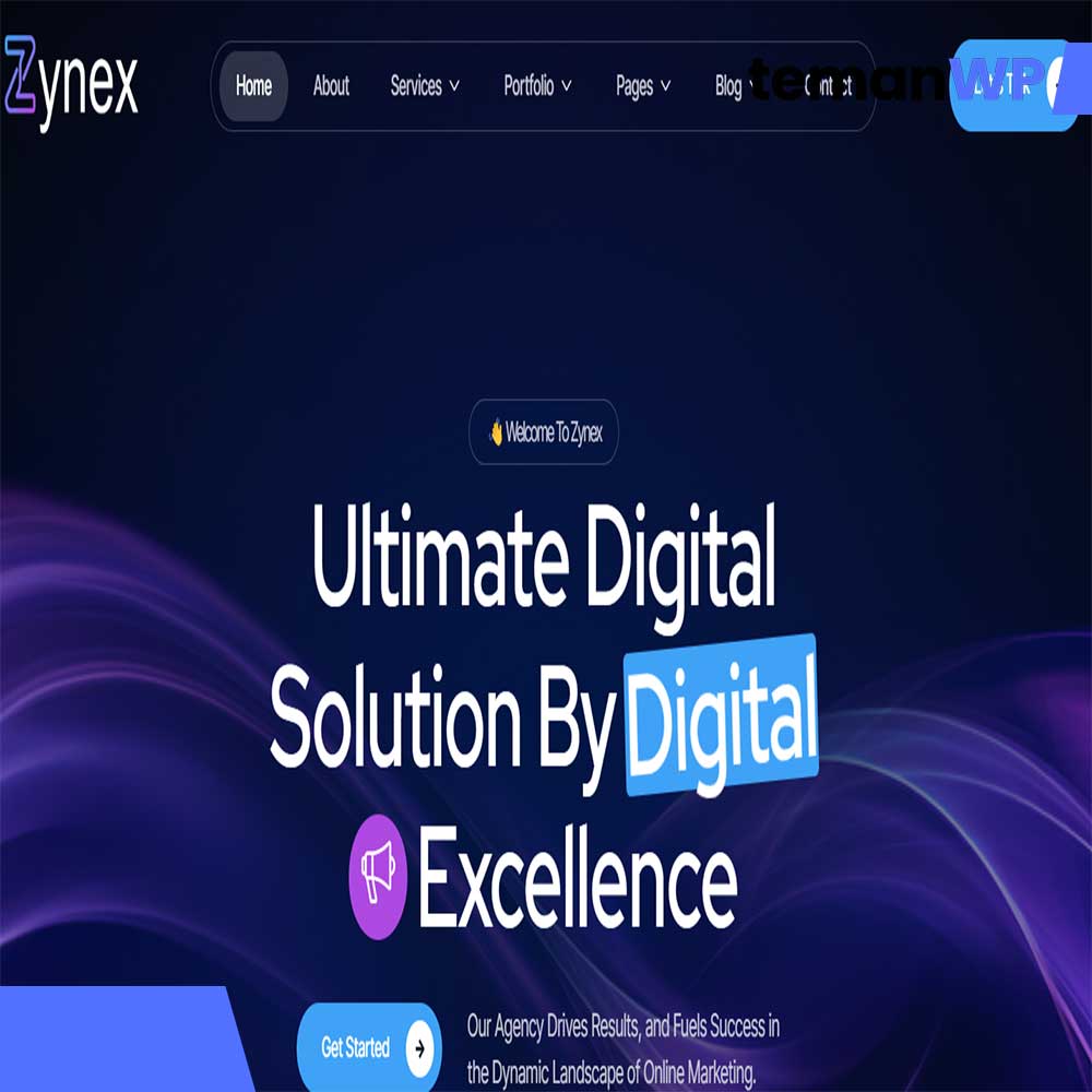 Zynex - Digital Marketing Agency Elementor Template Kit
