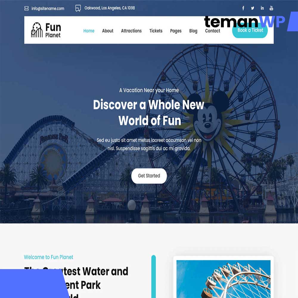 Fun Planet FSE.1.0 – Theme WordPress
