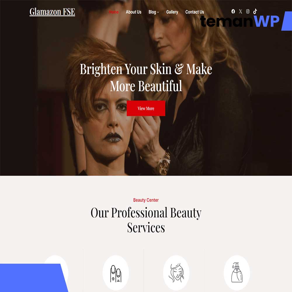 Glamazon FSE.1.0 – Theme WordPress