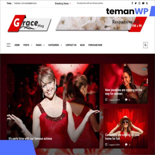 Grace Mag – Theme WordPress