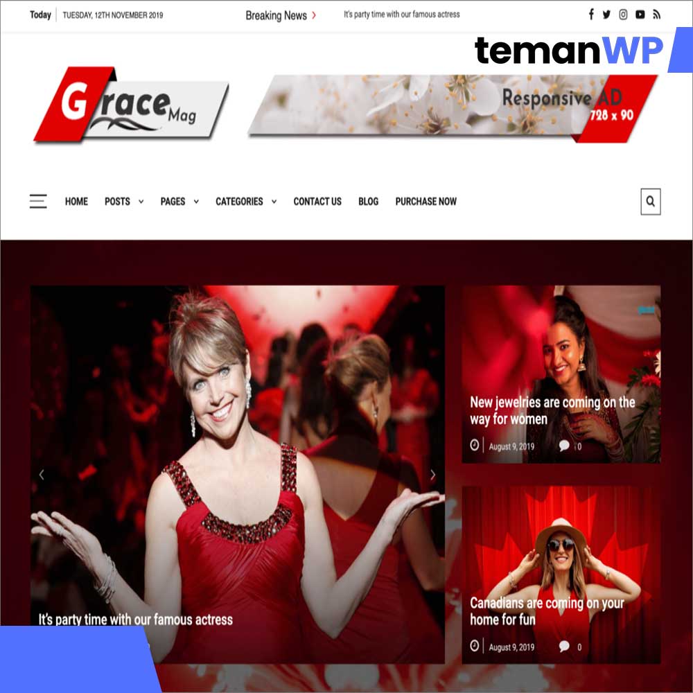 Grace Mag – Theme WordPress