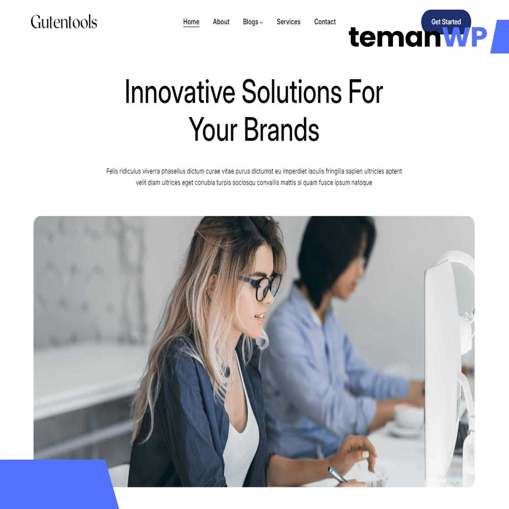 Gutentools – Theme WordPress