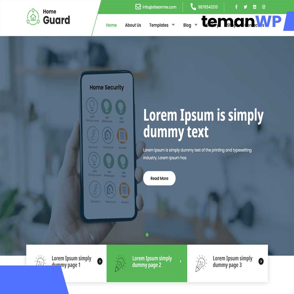Home Guard.1.0 – Theme WordPress