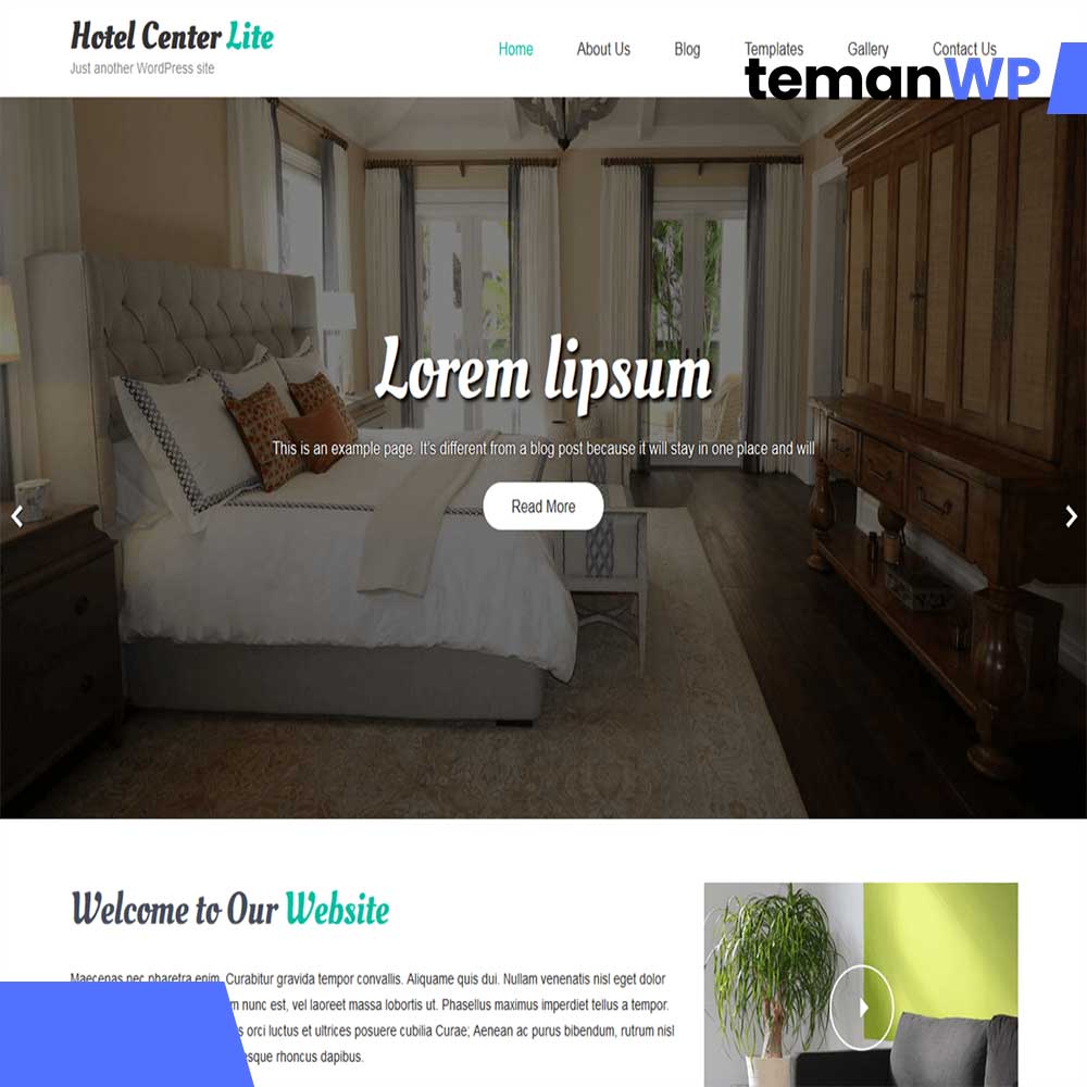 Hotel Center Lite.1.0 – Theme WordPress