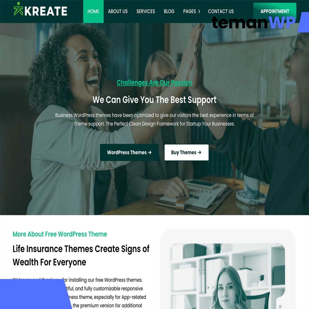 Ikreate FSE – Theme WordPress