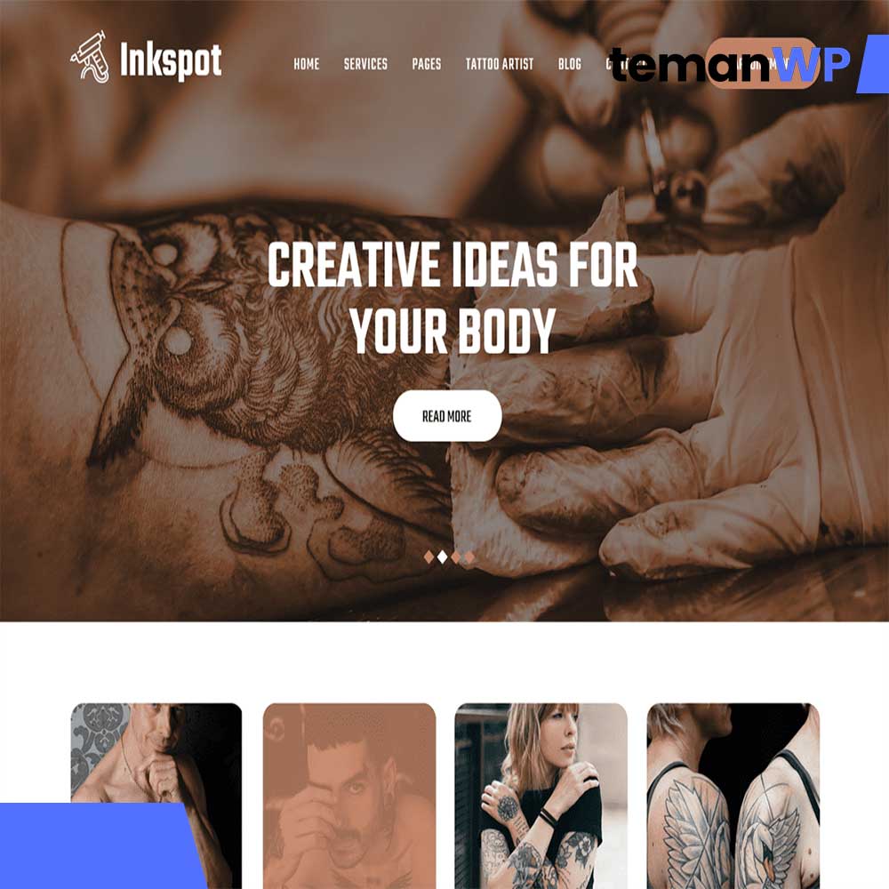 Inkspot FSE.1.2 – Theme WordPress