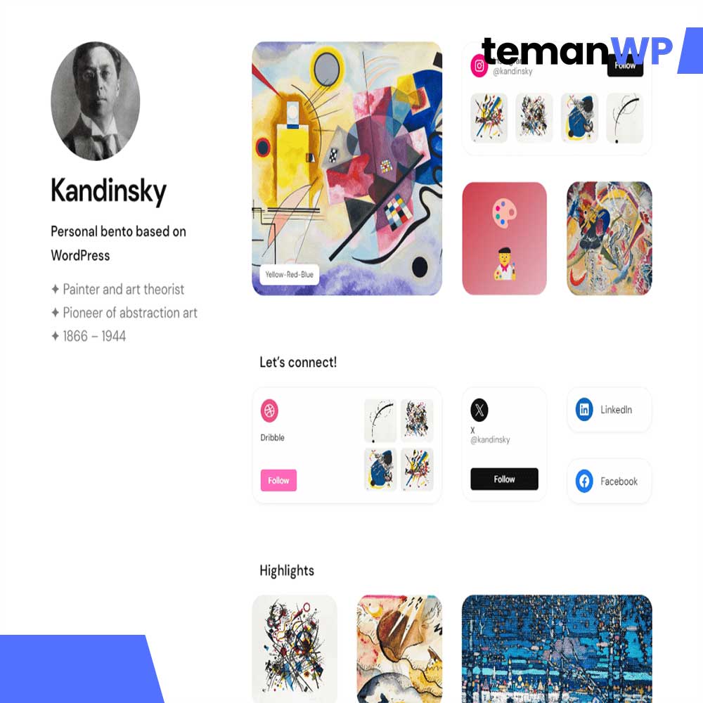 Kandinsky Bento – Theme WordPress