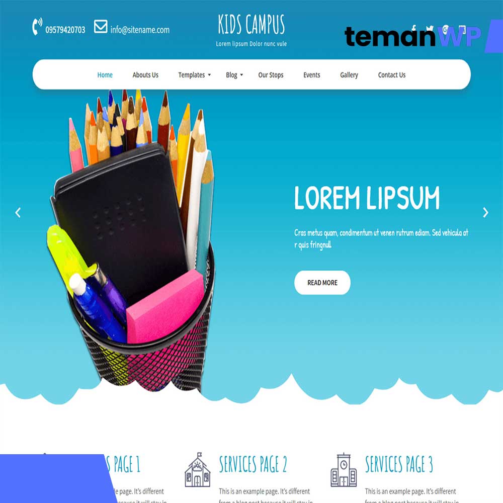 Kids Campus – Theme WordPress