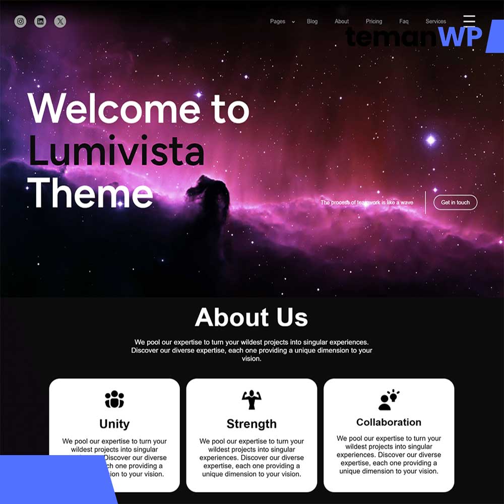 Lumivista – Theme WordPress
