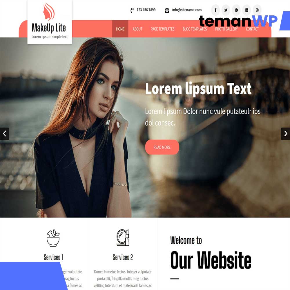 Makeup Lite.1.4 – Theme WordPress