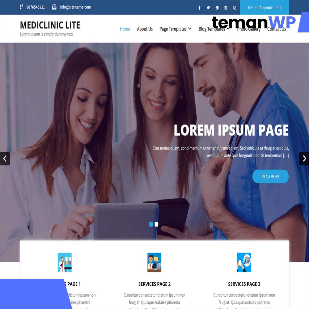 Mediclinic Lite.1.0 – Theme WordPress