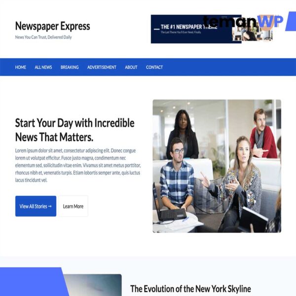 Newspaper Express – Theme WordPress