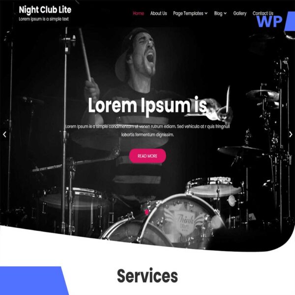 Night Club Lite.1.3 – Theme WordPress