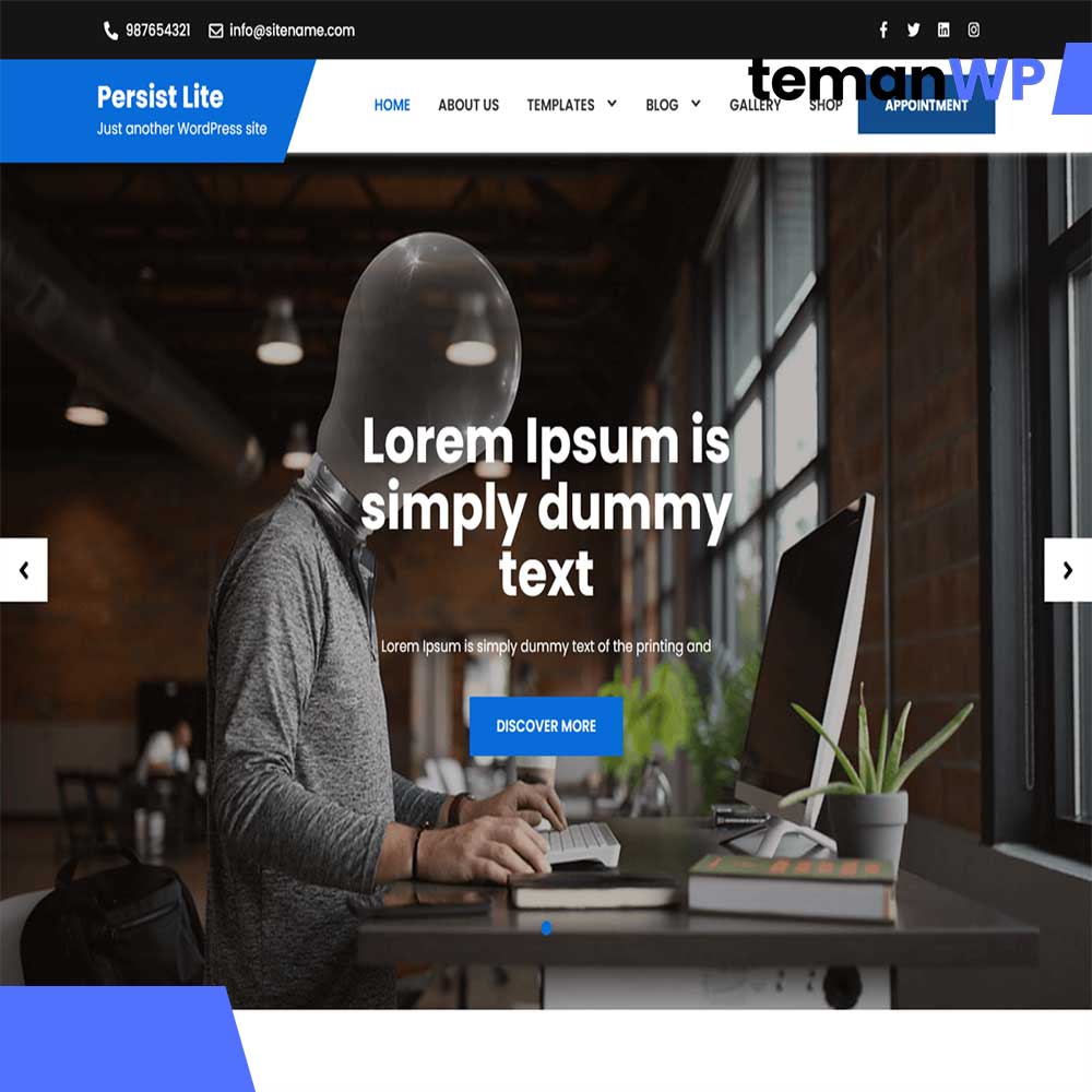 Persist Lite.1.0 – Theme WordPress
