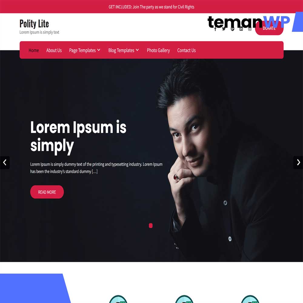 Polity Lite.1.1 – Theme WordPress