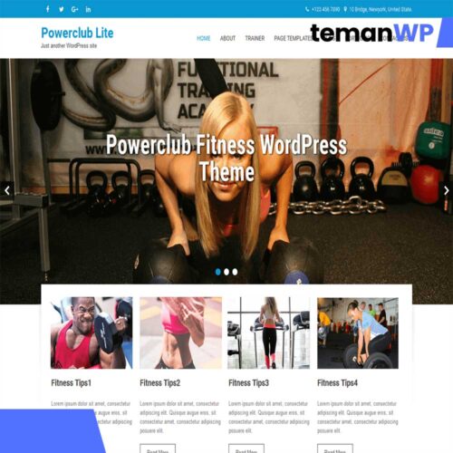 Powerclub Lite.1.0.7 – Theme WordPress