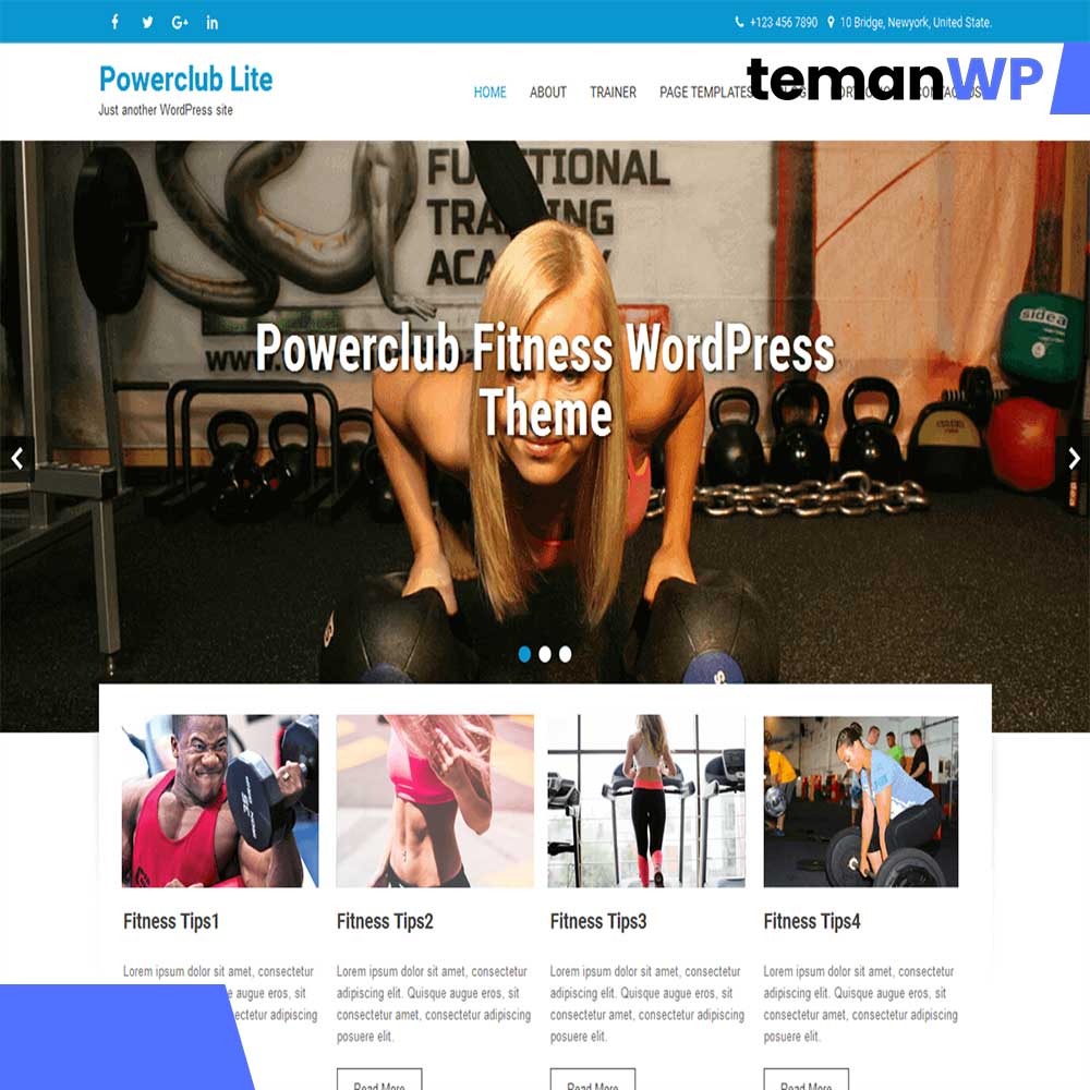Powerclub Lite.1.0.7 – Theme WordPress