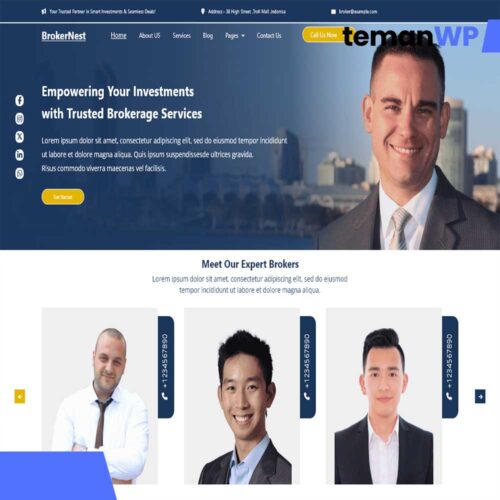 Property Broker – Theme WordPress