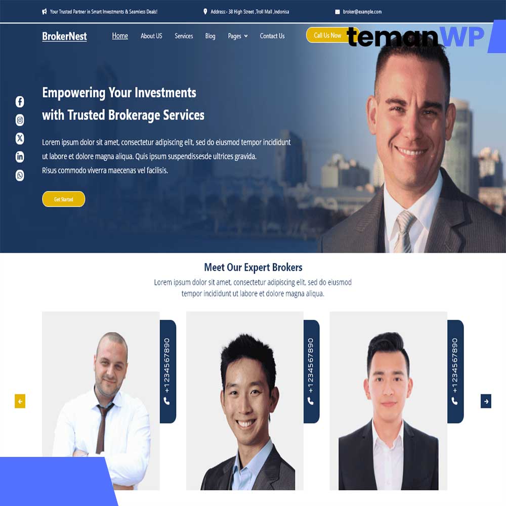 Property Broker – Theme WordPress