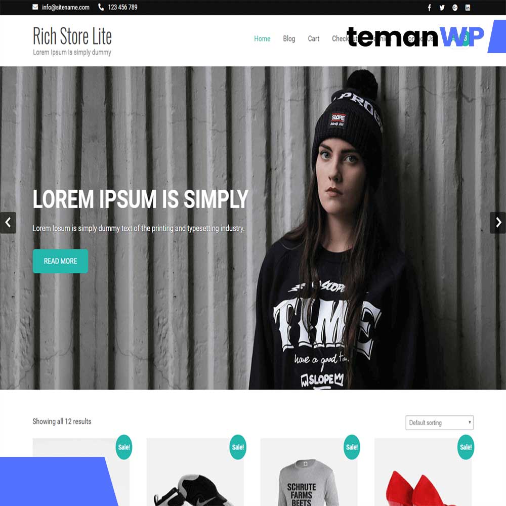Rich Store Lite.1.0 – Theme WordPress