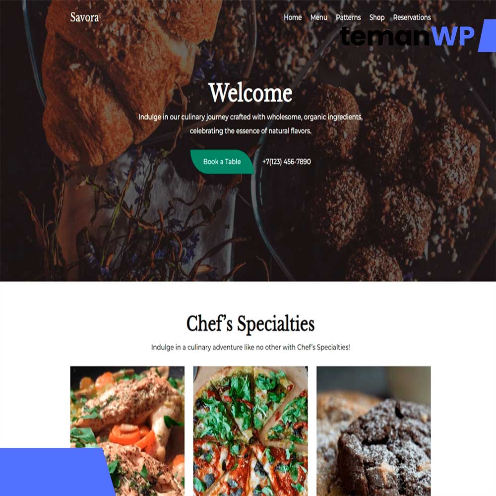 Savora – Theme WordPress