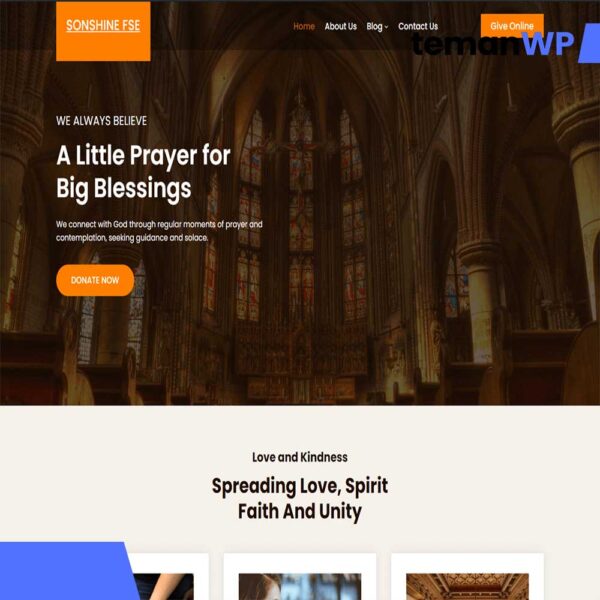 Sonshine FSE.1.1 – Theme WordPress