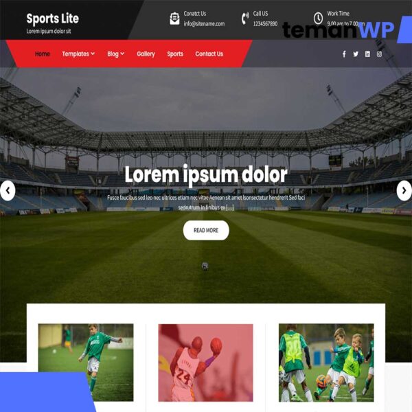 Sports Lite.1.0 – Theme WordPress
