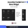 Accordion Footer Menu
