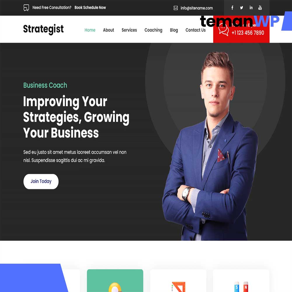 Strategist FSE.1.0 – Theme WordPress