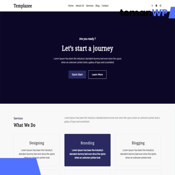 Templazee – Theme WordPress