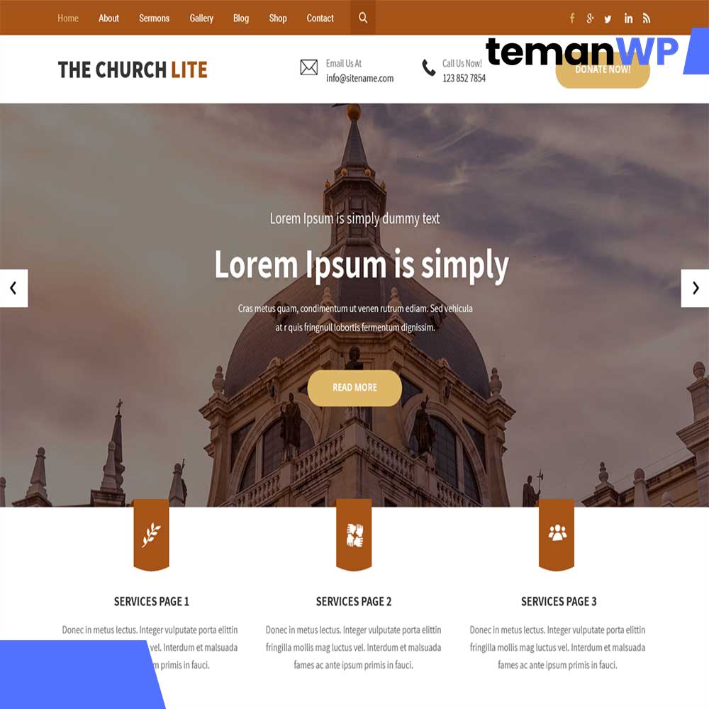 The Church Lite.1.0 – Theme WordPress